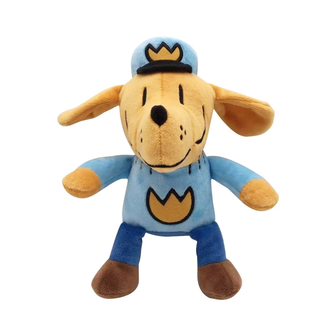 New Dog & Cat Plush Toy – Anime Petey Puppy Stuffed Animal, Cartoon Plush Figure Pillow, Birthday Gift for Kids