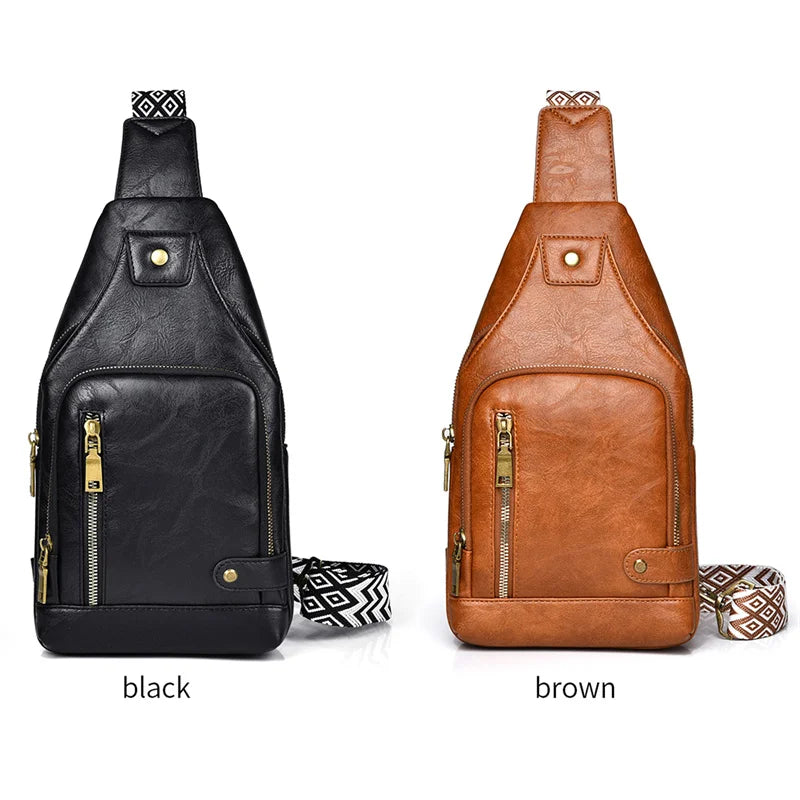 Waterproof Summer Crossbody Chest Bag for Couples – Unisex Small & Breathable Backpack
