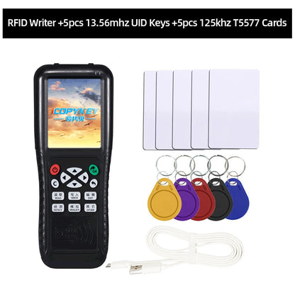 RFID Reader & Writer | Key Card Programmer, NFC Copier & Decoder with Mobile App