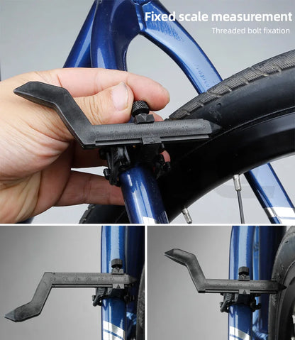 Mini Bicycle Wheel Truing Stand – Bike Rims Adjustment & Repair Tools for MTB Cycling Accessories