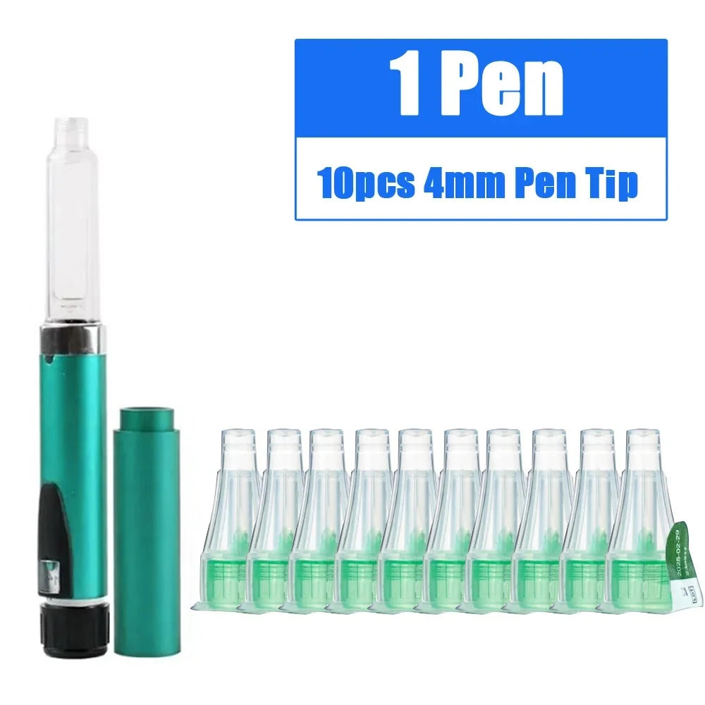 Magic Pen Tattoo & Insulin Cartridge — 3ml Empty Cassette Bottle for Lilly Insulin Injection Pen & Medical Aesthetics