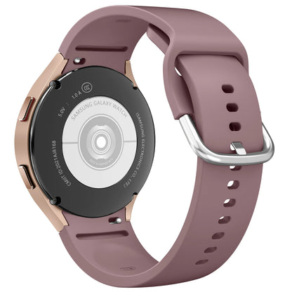 Samsung Galaxy Watch Soft Silicone Strap - Replacement Band for Watch FE/7/6/5/4, Watch 5 Pro and Watch 6 Classic 40mm–47mm