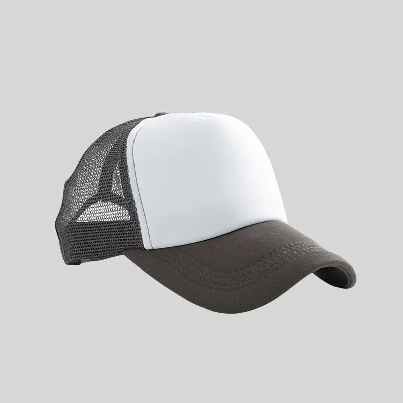 Personalized Logo Trucker Hats - Custom Foam Mesh Baseball Caps for Men & Women, Snapback Sun Hats
