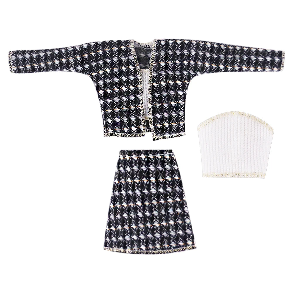 30cm Doll Clothes & Accessories – Dress for Babi, Blyth, 1/6 BJD Dolls, Birthday & Christmas Gift for Girls