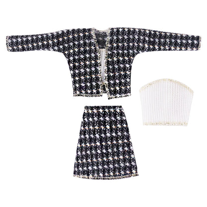 30cm Doll Clothes & Accessories – Dress for Babi, Blyth, 1/6 BJD Dolls, Birthday & Christmas Gift for Girls