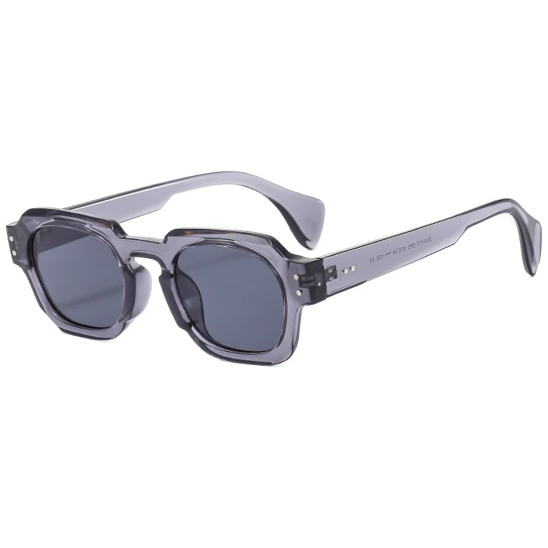 6PCS Square Anti Blue Light Glasses - Fashion Luxury Eyewear for Women Men Outdoor Driving and Daily Wear