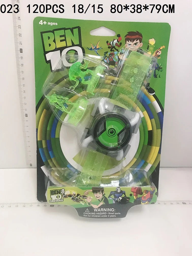 Omnitrix BEN10 Action Figure – Ben Tennyson Projection Watch with Sound & Light, Kids’ Smart Toy Gift