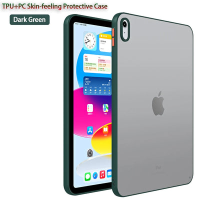 iPad Hard Shell Case - Protective Cover for iPad Air, Pro, A16, 10th, 9th, 8th Gen & Mini 5/6/7