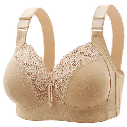 Women’s Lace Deep V Ultra-Thin Bralette – Sexy Sheer Lingerie Top Plus Size Comfortable Everyday Bra