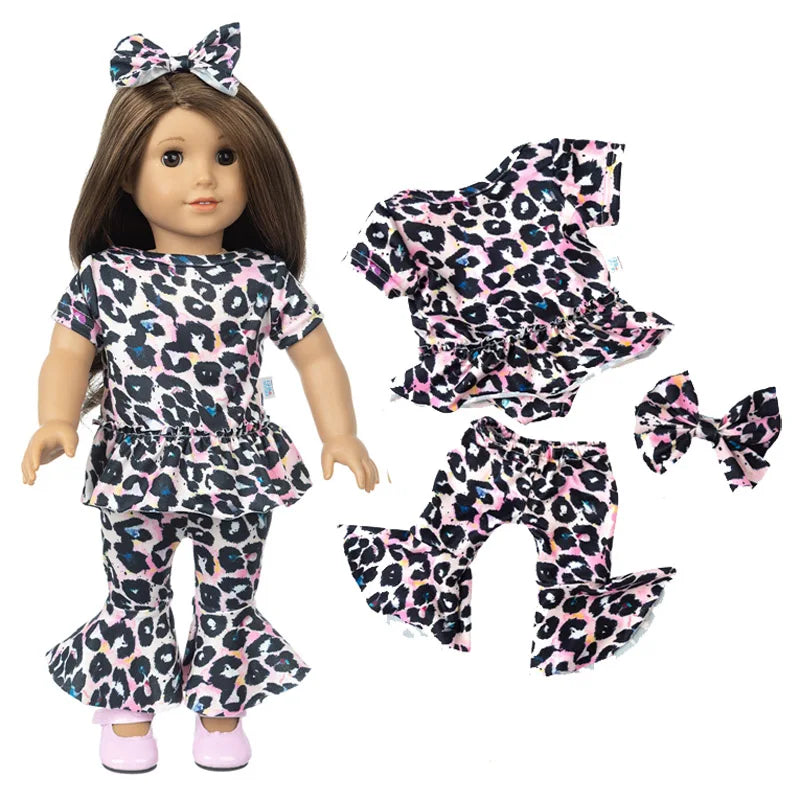 18-Inch Girl Doll Winter Coat – Jacket Outfit for 43cm Newborn Baby Dolls