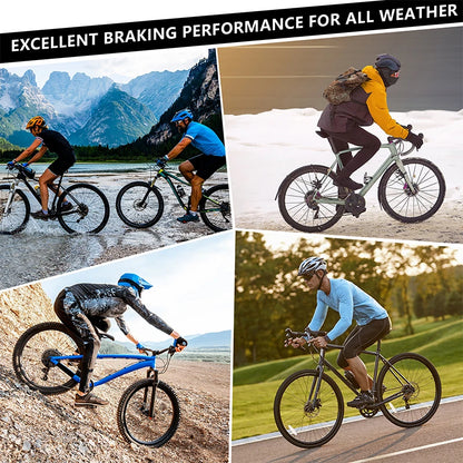 BUCKLOS Resin Disc Brake Pads - Wear-Resistant Hydraulic MTB Brake Pads Compatible with Shimano B01S, B03S & B05S