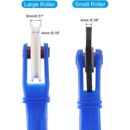 Window & Door Screen Spline Roller Tool – Nylon Hand Installation Roller for Screen Mesh Repair & Fitting