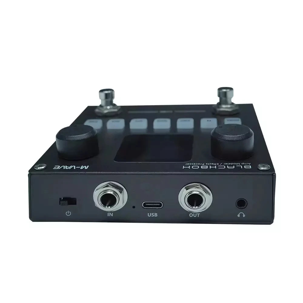 M-VAVE Blackbox Guitar/Bass AMP Modeler – Multi-Effects Processor, Rechargeable for Electric Guitar & Bass