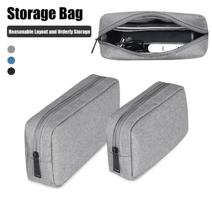 Waterproof Digital Accessories Organizer - Large Capacity Portable Travel Bag for Phone, USB Cables & Tech Gear