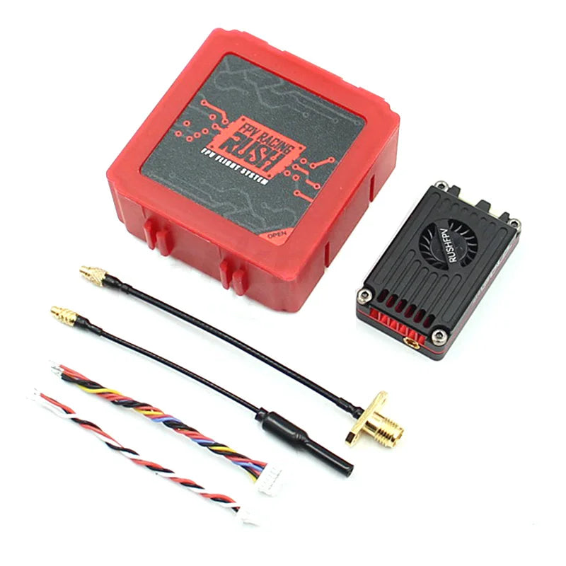 RUSH TANK MAX SOLO 5.8GHz 2.5W 48CH VTX Video Transmitter – CNC Shell for RC FPV Drone Aircraft