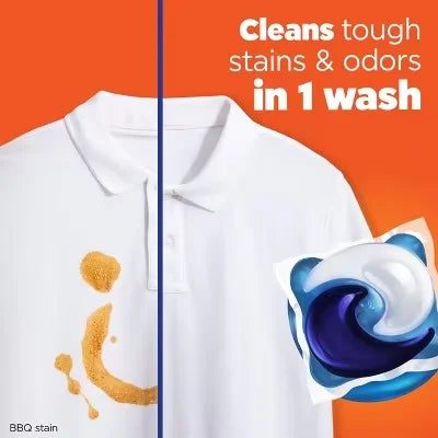 Spring Meadow Laundry Detergent Pods - HE Deep Cleaning Concentrated 8-Pack for Everyday Laundry