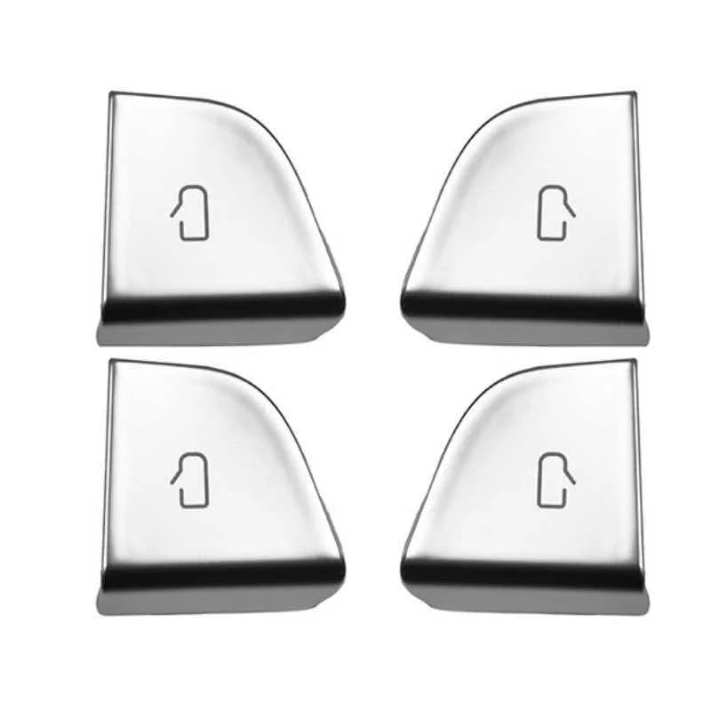Tesla Model Y Juniper 2025 & Model 3 Highland 2024 Door Lock Switch Cover - Protective Interior Button Trim Accessory