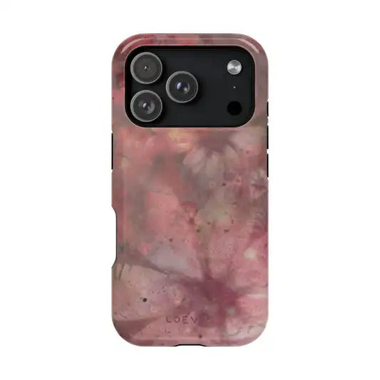 Luxury Polka Dot Flower Phone Case - Double Layer Protective Cover for iPhone 17 17e 16e 16 15 14 13 12 11 X XS XR Pro Max Plus
