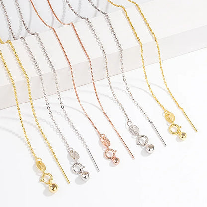 TrustDavis 925 Sterling Silver Cross Necklace – Box Chain Pendant, Universal Jewelry for Women, Wedding & DIY