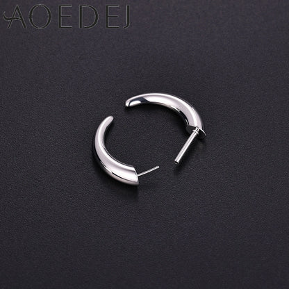 AOEDEJ 16G Stainless Steel Plug-In Style Nose Ring – Spike Ox Horn Septum Ring for Men & Women Large Gauge Body Piercing (8–10mm) Single Piece