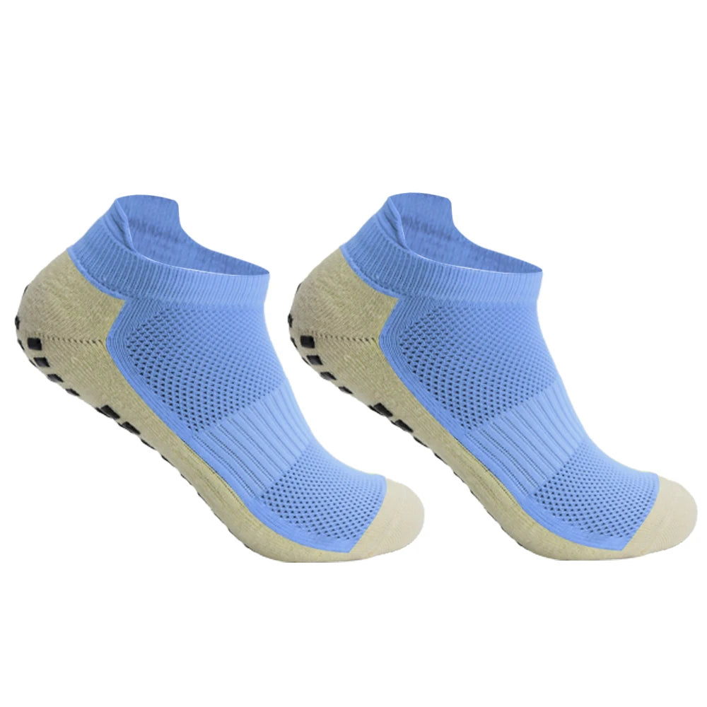 Men & Women Soccer Socks — Silicone Anti-Slip Grip Sports Football Socks