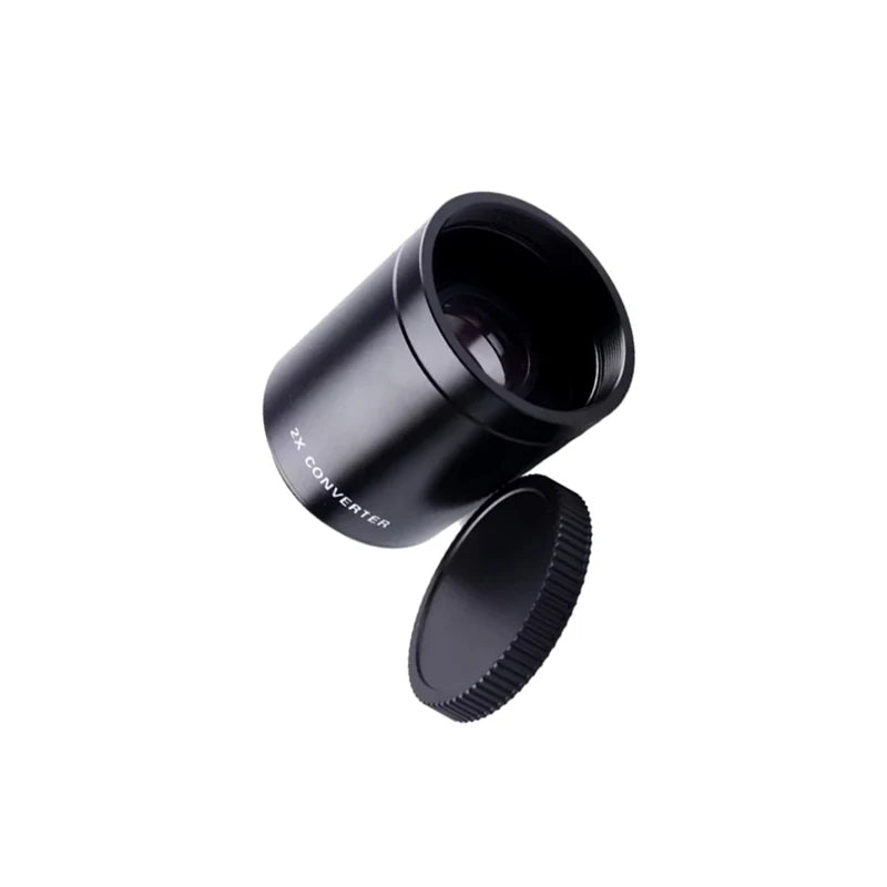 Lightdow 2x Teleconverter Lens - Magnification Converter for 420-800mm, 500mm, 800mm, 900mm, 650-1300mm T-Mount Telephoto Mirror Lenses