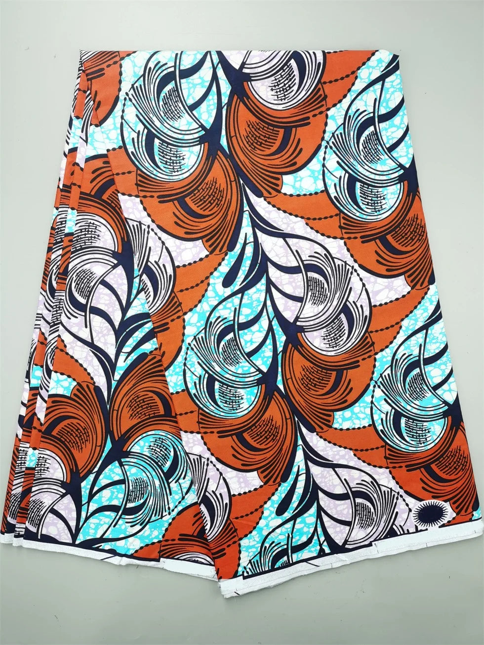 New Nigerian African Wax Fabric - 100% Cotton Real Wax Ankara Print High Quality Original Pagne Material