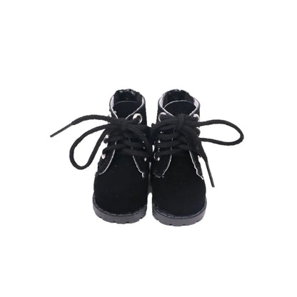 5CM Doll High-Top Boots – PU Shoes for 14.5" American & Paola Reina Dolls, 1/6 BJD Blythe & EXO Doll Accessories