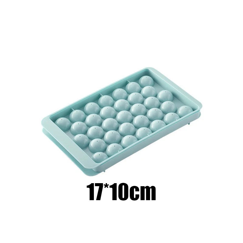 33-Cavity Ice Ball & Popsicle Mold — PP Tray for Whiskey, Ice Cubes, Lollipops, DIY Kitchen Accessories