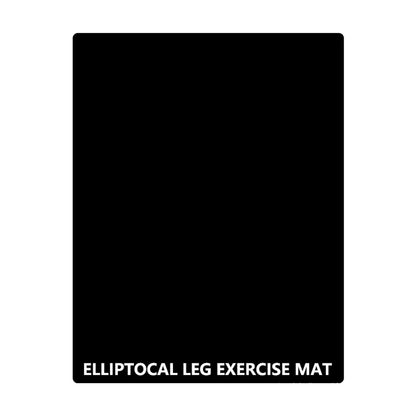 Ellipse Leg Exerciser Machine Mat – Soft Seated Foot Pedal Stepper Mat for Stability & Fitness Training