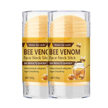 Bee Venom Face and Neck Firming Stick - Collagen and Vitamin C Moisturizing Skin-Smoothing Treatment