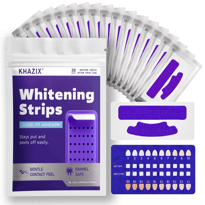 7-Piece Dental Care Strips - Daily Oral Hygiene Patches for Mouth Cleaning and Fresh Breath