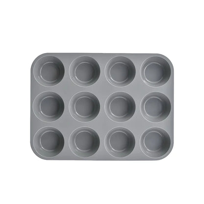 12/24 Hole Silicone Baking Mold - 3D Sphere Chocolate Mold Cupcake Muffin Cake Pan for DIY Dessert Kitchen Tools