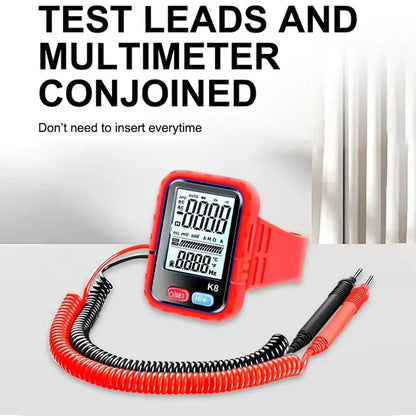 Auto-Range Digital Multimeter - NCV Voltage Detector with Capacitance Measurement for Electrical Testing & Repair