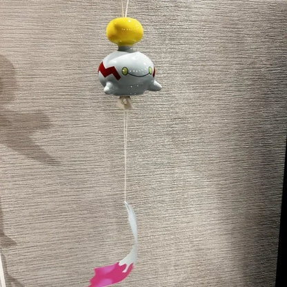 Anime Pokémon Chimecho Figure – Ceramic Wind Bell Pendant, Cute Home & Bedroom Decoration, Children’s Christmas & Birthday Gift