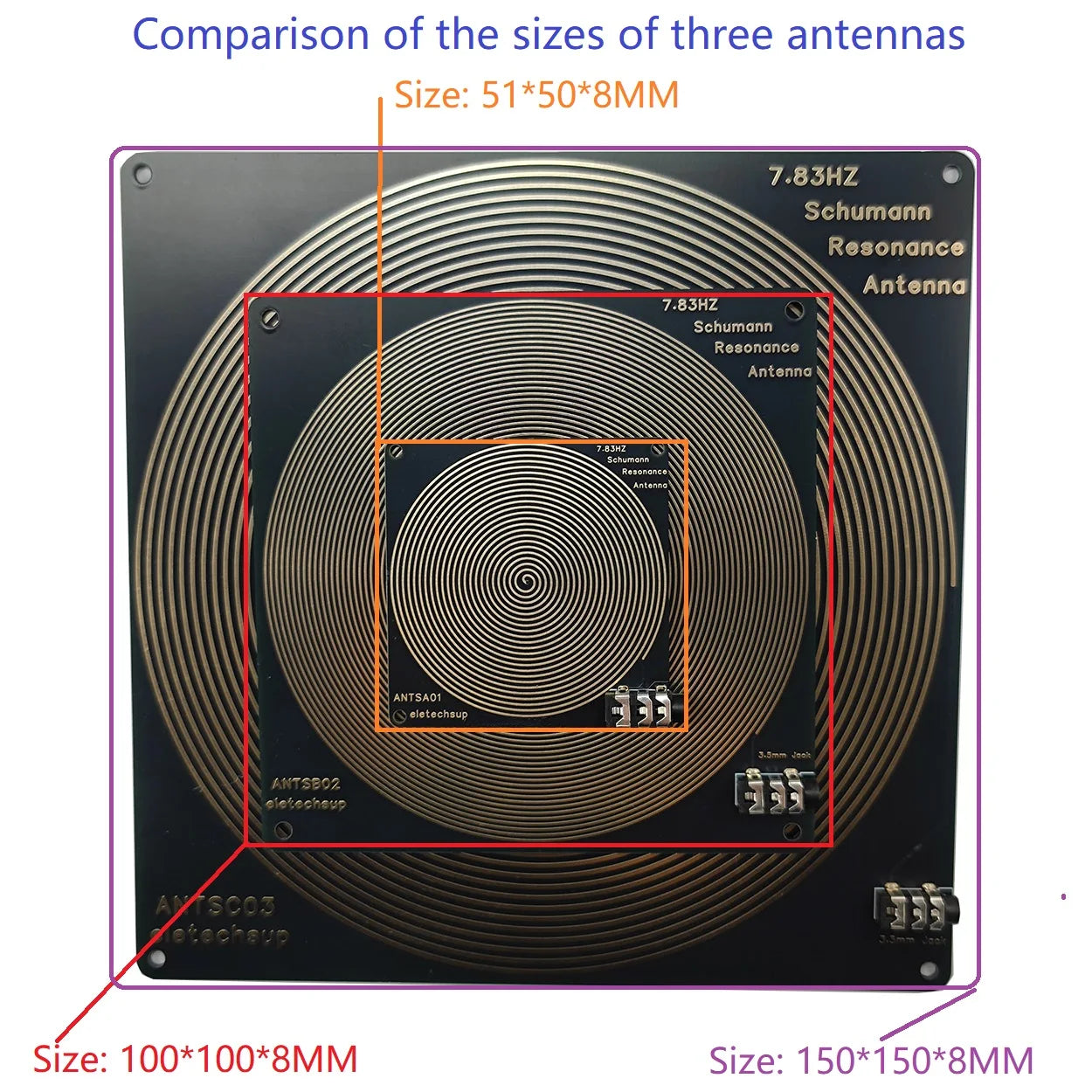 Schumann Resonance Generator - Earth Frequency Signal Booster with 14.3Hz to 33.8Hz Antenna Support