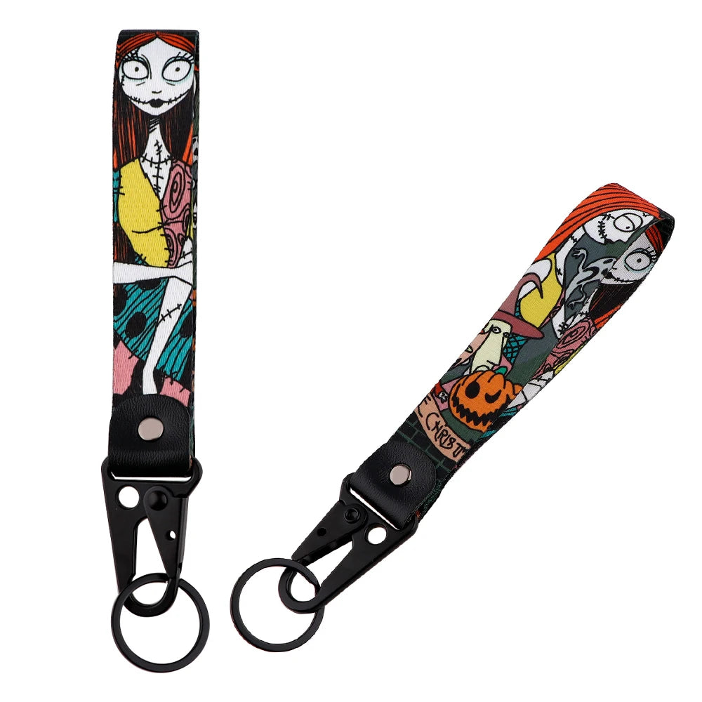 Anime Eagle Beak Keychain – Cool Short Lanyard for Phone, Badge Holder & USB Pendant