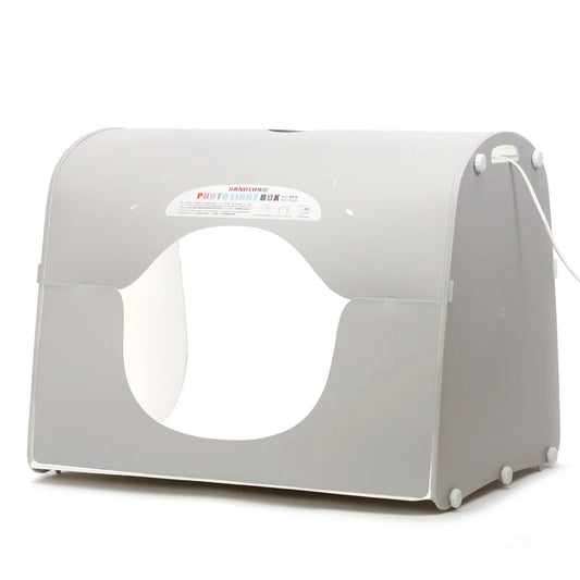 SANOTO LED Photograph Lightbox – Dimmable Photo Studio Softbox for Manicure & Tabletop Shooting