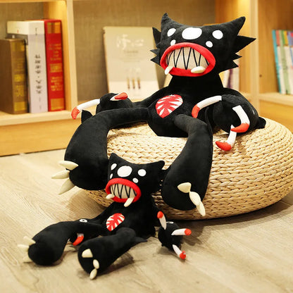 Soft Black Spider Plush Toy — Creative Monster Stuffed Animal Gift for Kids, Pets & Boyfriends