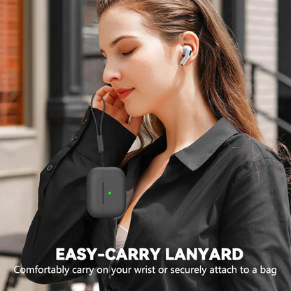 AirPods Pro 3/2 Silicone Case - Protective Wireless Earbuds Cover for Apple AirPods Pro 2nd & 3rd Gen