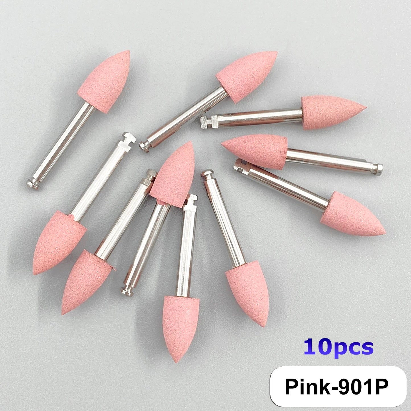 WELLCK Dental Silicone Grinding Heads – 12/10pcs Teeth Polisher for Low-Speed Dental Tools & Lab Use