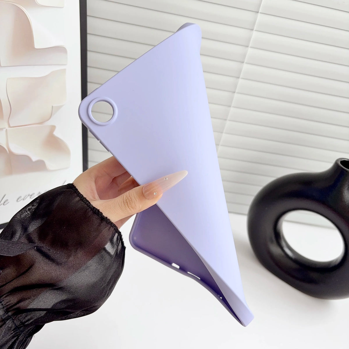Soft Silicone iPad Case - Protective Cover for iPad 7th–12th Gen, Air, Pro 11, A16 and Mini Models