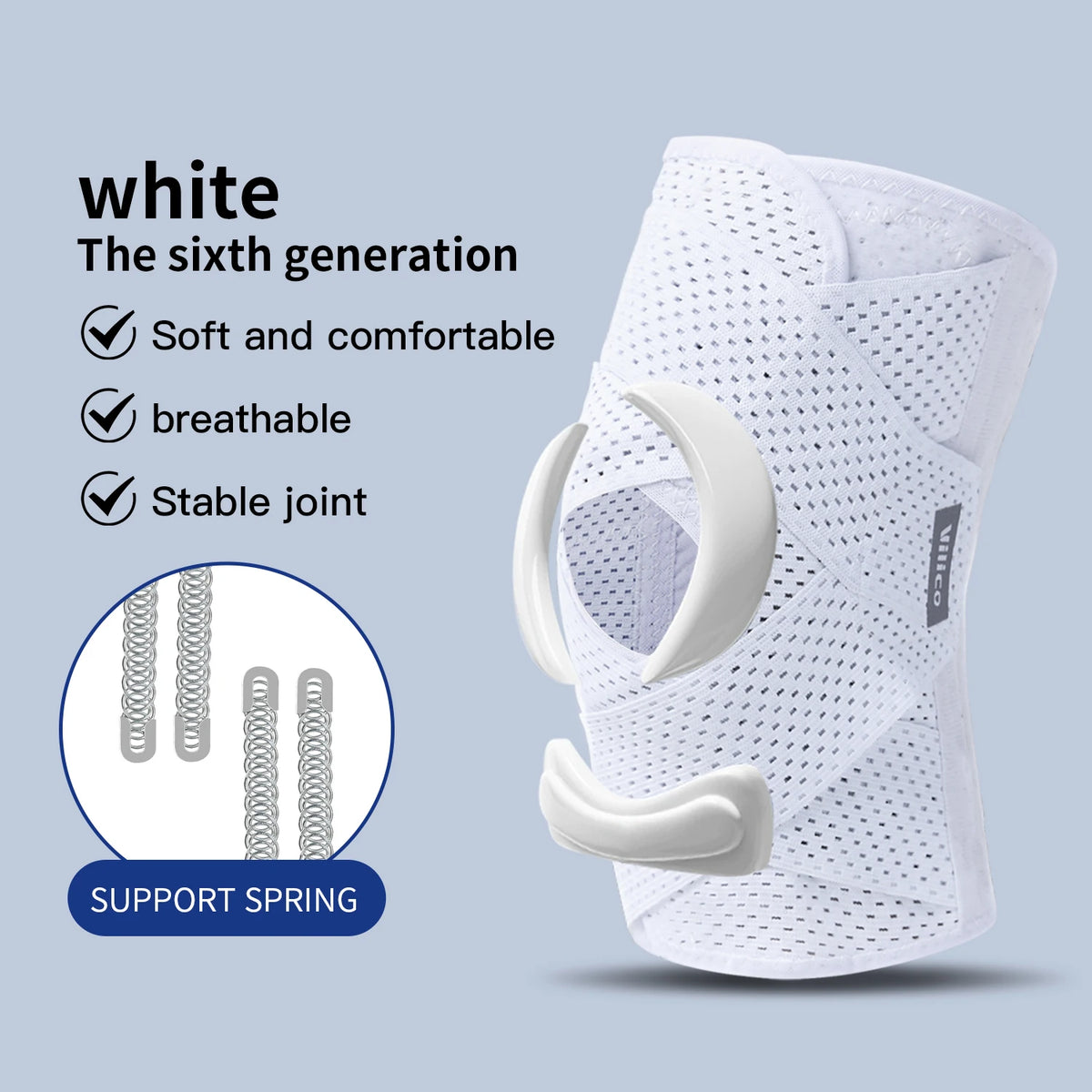 Unisex Sports Knee Pads - Lightweight Breathable Supports for Basketball, Running & Hiking