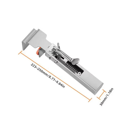 Drawer Fastening Clip — Adjustable Front Mount Clamp for Quick and Accurate Drawer Panel Installation