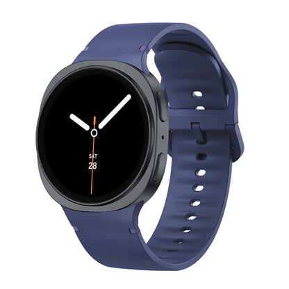 Samsung Galaxy Watch 8 Silicone Sport Strap - Replacement Band for Galaxy Watch 8 40mm/44mm and Watch 8 Classic 46mm