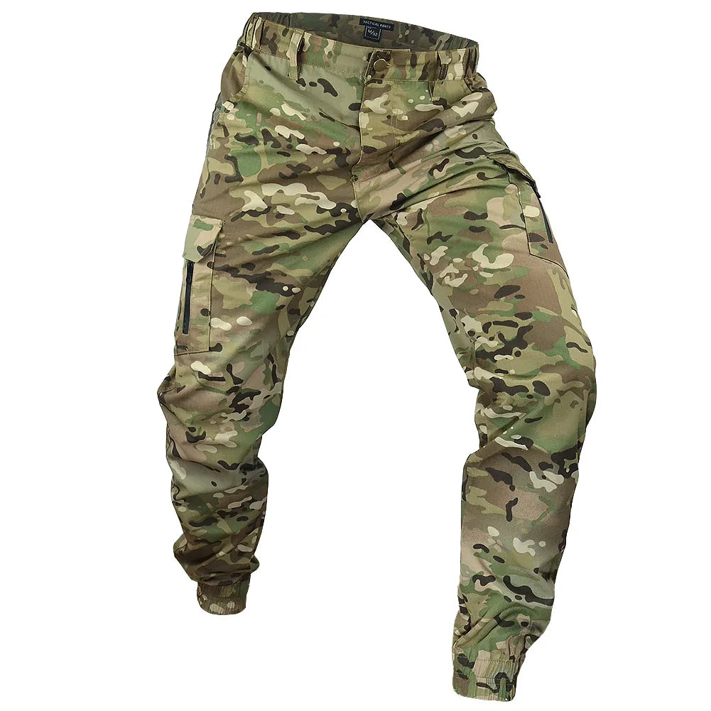 Mege Tactical Joggers - Lightweight Ripstop Cargo Pants for Outdoor, Working, Hiking, and Men's Streetwear
