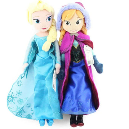 Disney Frozen Elsa, Anna & Friends Plush Toys – Olaf, Sven, Bruni Soft Dolls for Kids Christmas Gifts