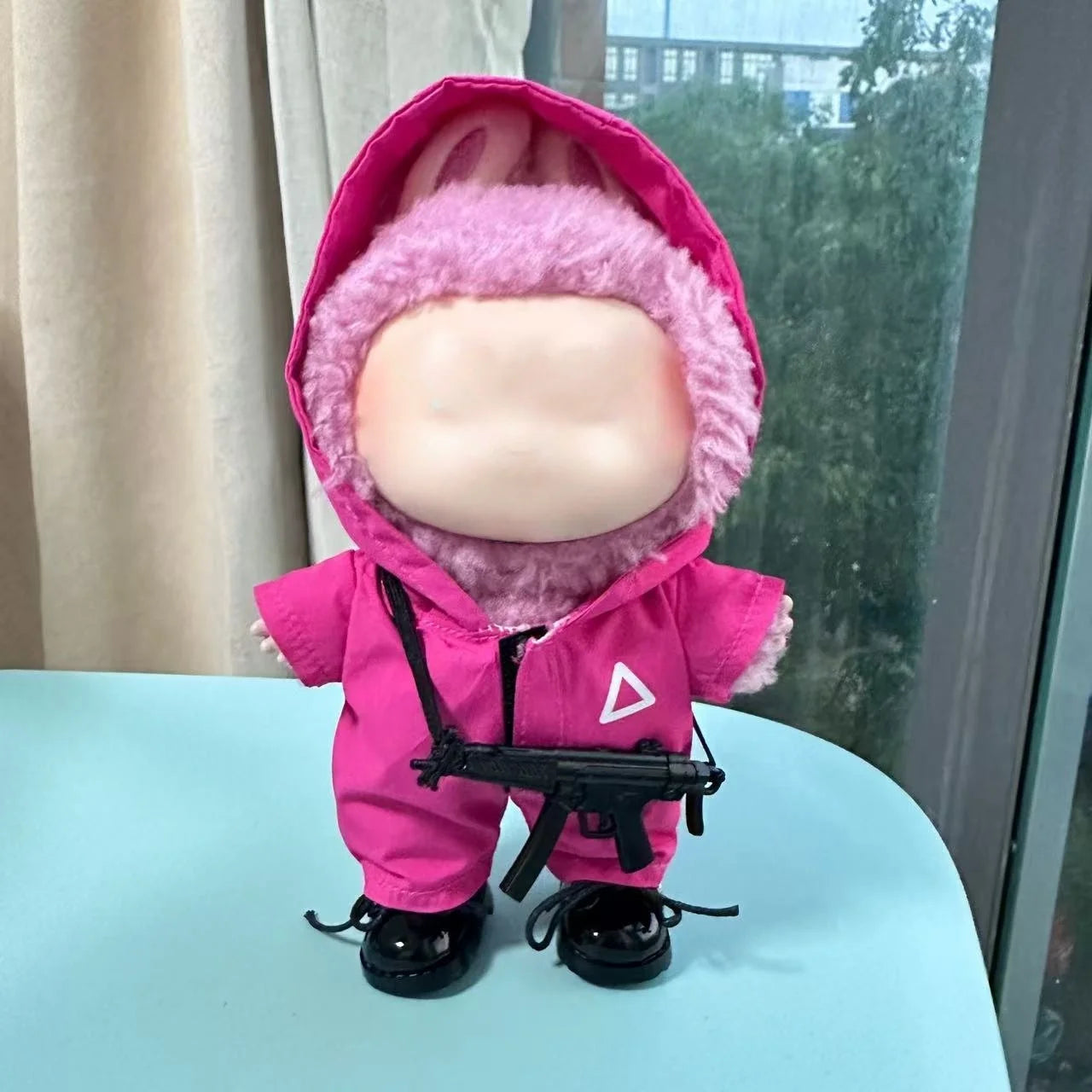 17cm Lafufu Doll Clothes Outfit — Kpop Monster Idol V1 V2 V3 Commando Jacket Accessories & Pendant for MP5 Dolls