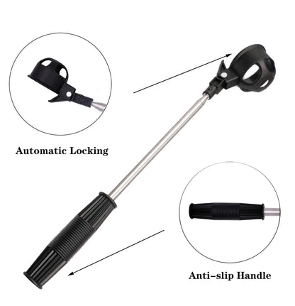 Golf Ball Retriever for Water – Telescopic Portable Picker with Automatic Locking Scoop