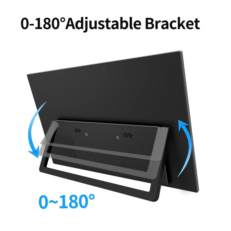 HGFRTEE 14" Touchscreen Portable Monitor – 100% sRGB, 400cd/m² Gaming Display for Xbox, PS4/5, Switch, Laptop